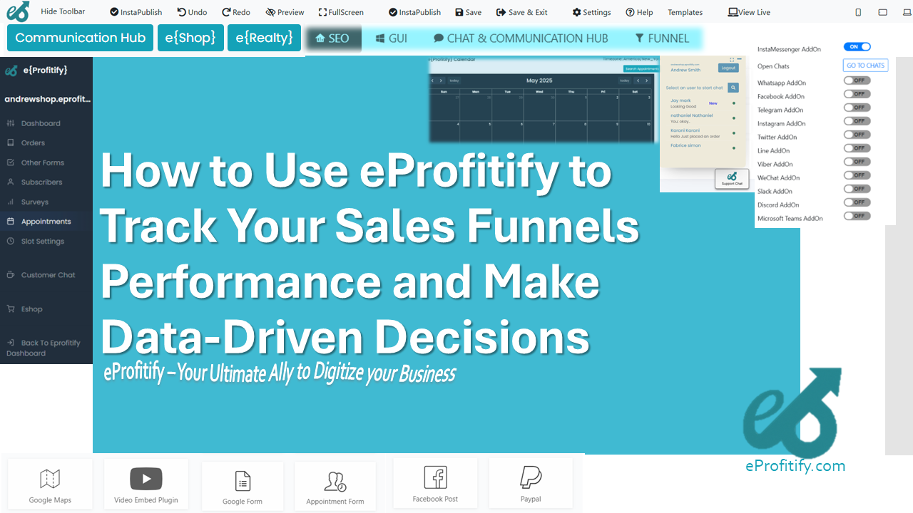 How to Use eProfitify to Track Your Sales Funnels Performance and Make Data-Driven Decisions